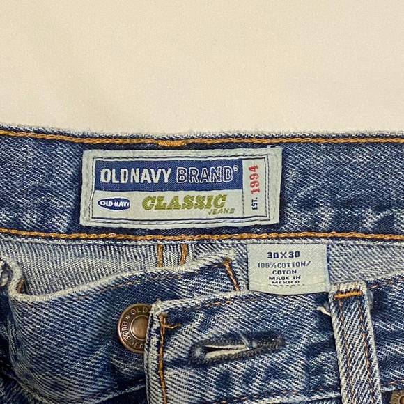 Vintage High-Waisted Jean Shorts - Picture 5 of 5